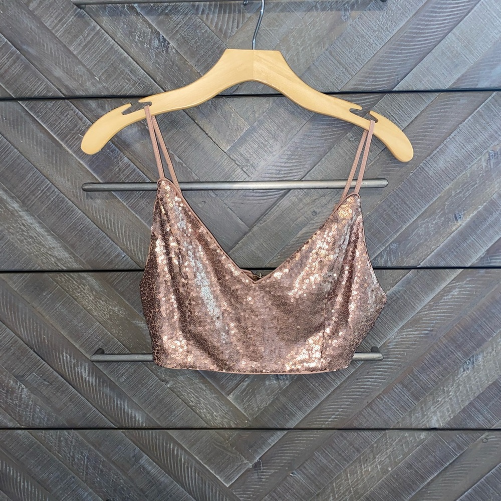 Sequin bralette